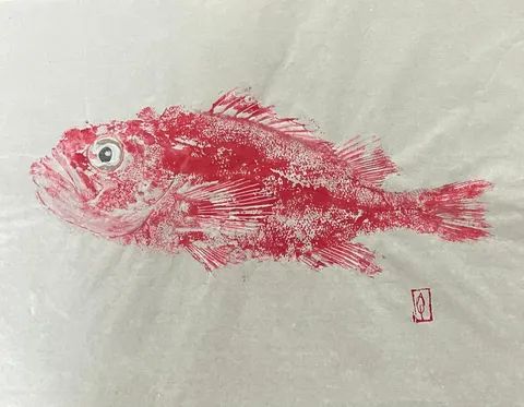 « Rascasse rouge » — Agnès Guédeu